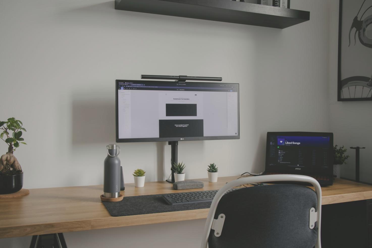 Professional financial modeling workspace with spreadsheets and analysis tools